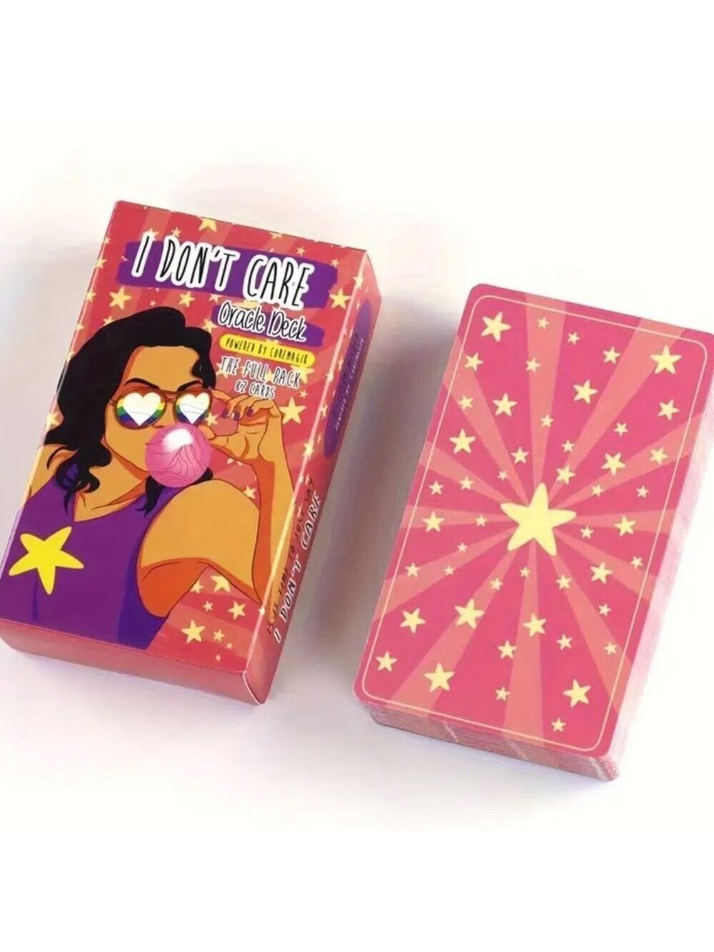 I Don't Care Oracle Deck: Embrace Your Inner Rebel Tarot Cards